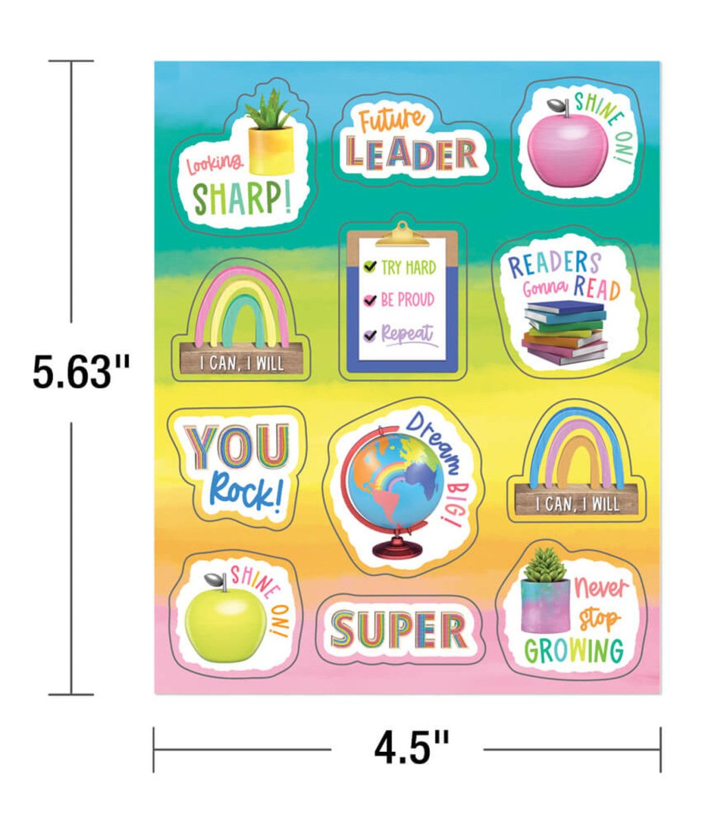 *Creatively Inspired Motivators Shape Stickers-Stickers-Tools 4 Teaching-Classroom Decor and More