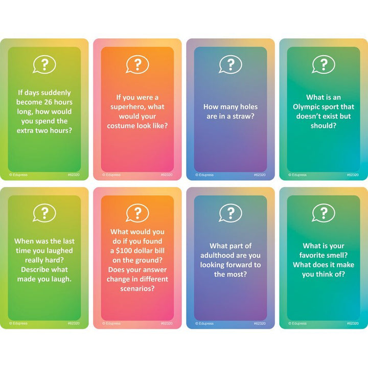 Small Talk: Conversation Starters for Kids-Social Emotional-Tools 4 Teaching-Classroom Decor and More