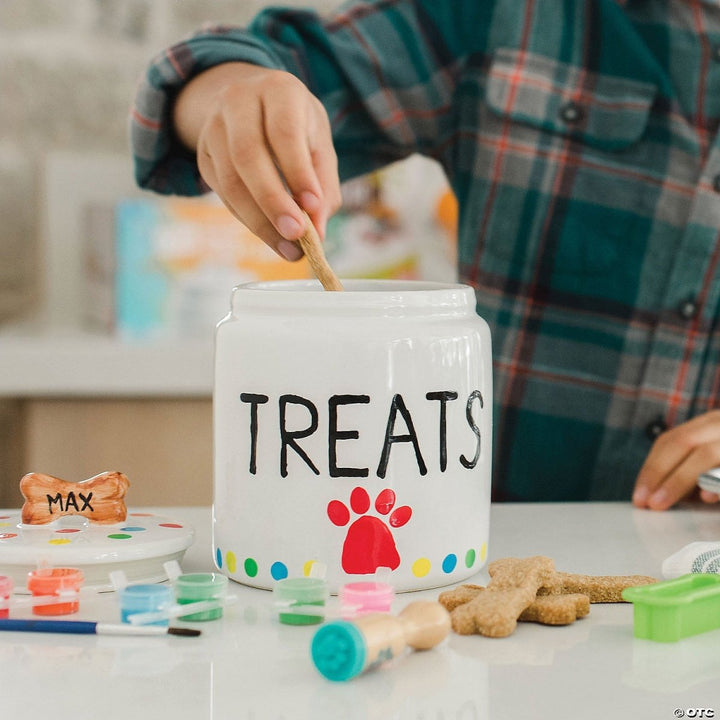Paint Your Own Porcelain: Dog Treat Jar-Craft Activity-Tools 4 Teaching-Classroom Decor and More