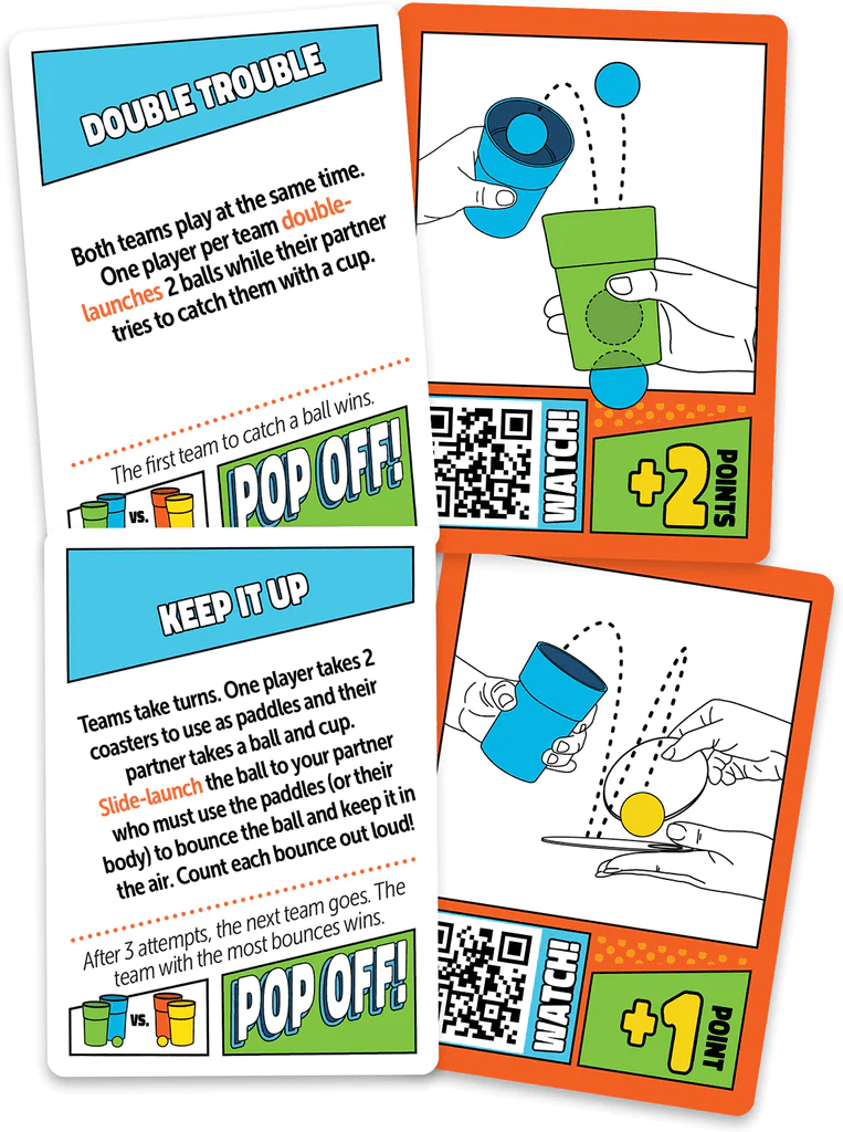 Pop Off! The Game-Active Play-Tools 4 Teaching-Classroom Decor and More