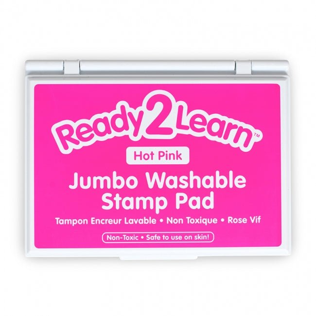 Jumbo Washable Pad - Pink-Stamps & Stamp Pads-Tools 4 Teaching-Classroom Decor and More