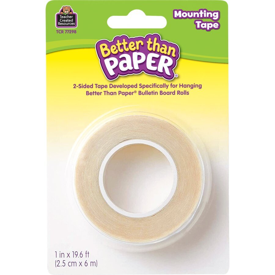 Better Than Paper®: Mounting Tape-Bulletin Board Paper - Better Than Paper-Tools 4 Teaching-Classroom Decor and More