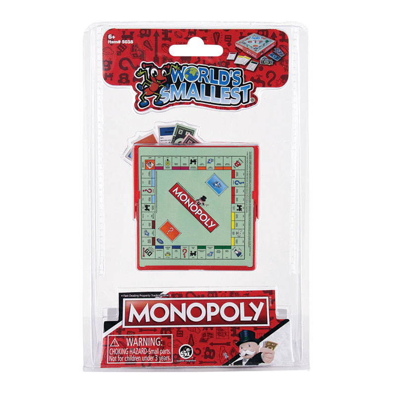 World's Smallest Monopoly-World's Smallest-Tools 4 Teaching-Classroom Decor and More