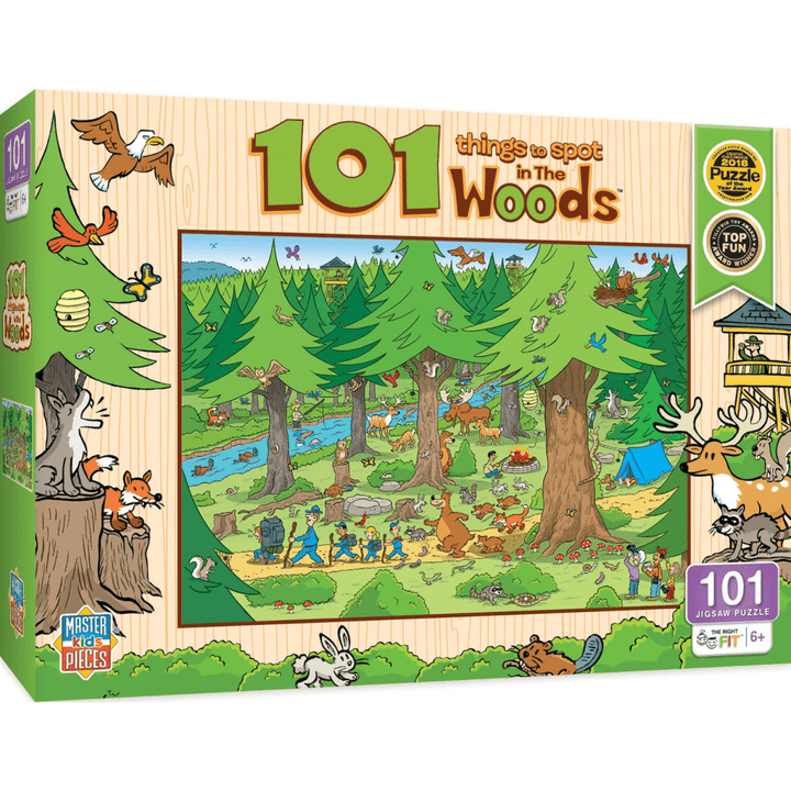 101 Things to Spot in the Woods - 101 Piece Jigsaw Puzzle-Puzzles-Tools 4 Teaching-Classroom Decor and More