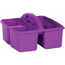 Plastic Storage Caddy: Purple-Organization-Tools 4 Teaching-Classroom Decor and More
