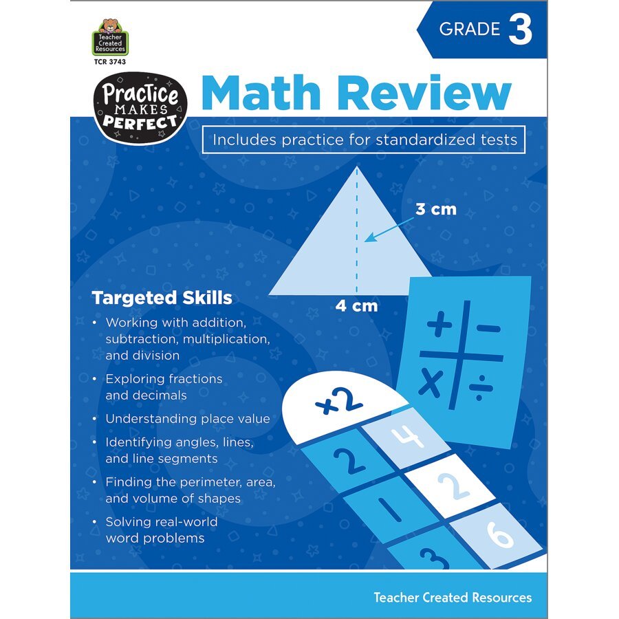 Math Review Grade 3-Math-Tools 4 Teaching-Classroom Decor and More