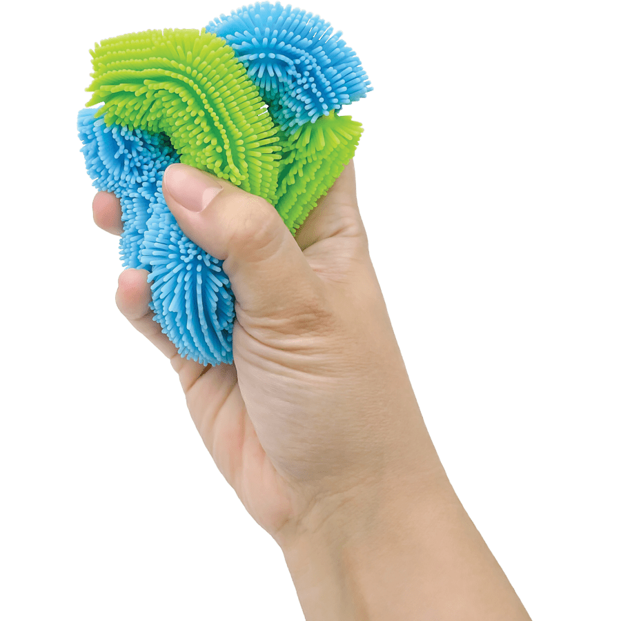 Twistle Squish Aqua And Lime-Fidgets-Tools 4 Teaching-Classroom Decor and More