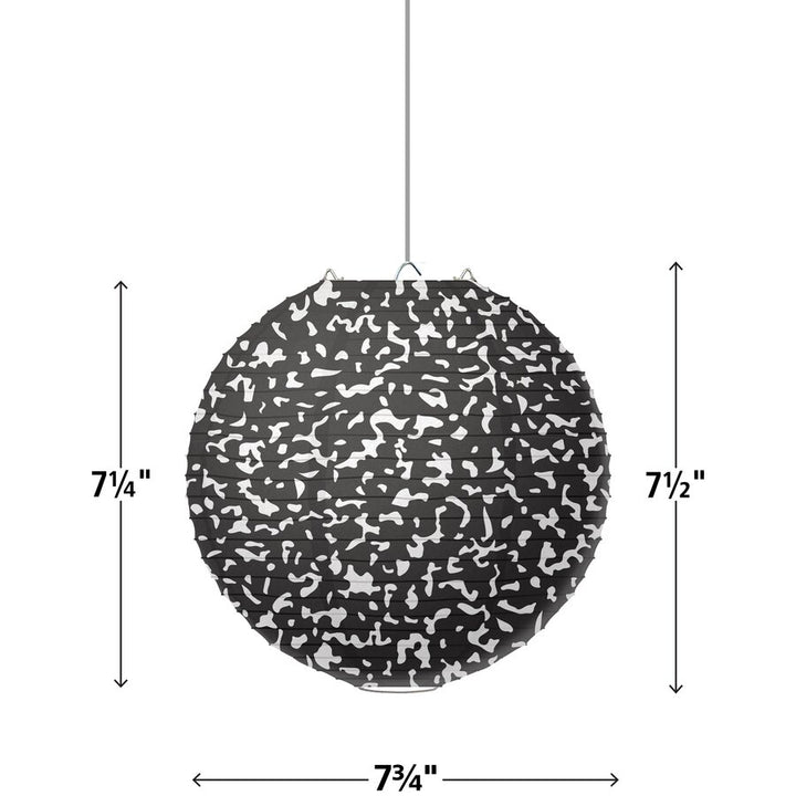 Composition 8" Hanging Paper Lanterns-Lanterns-Tools 4 Teaching-Classroom Decor and More