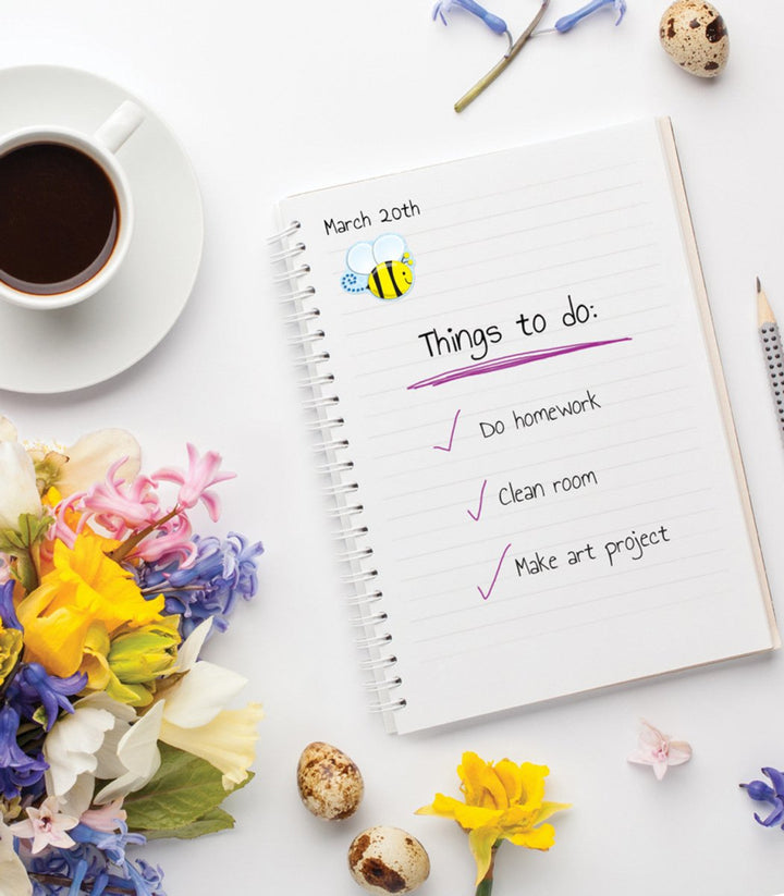 Bees Shape Stickers - Tools 4 Teaching