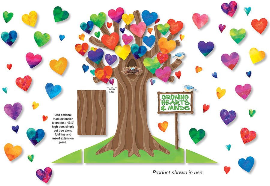 Growing Hearts and Minds Bulletin Board Set-Religious-Tools 4 Teaching-Classroom Decor and More