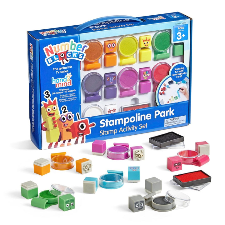 Numberblocks Stampoline Park Stamp Activity Set-Numbers, Counting & Sorting-Tools 4 Teaching-Classroom Decor and More