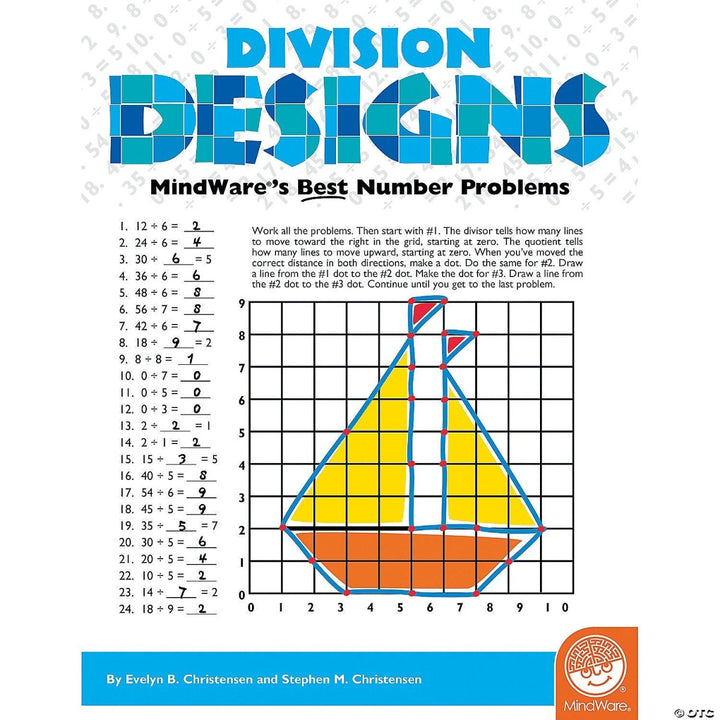 Math Mosaics: Divison Desings-Math Books-Tools 4 Teaching-Classroom Decor and More