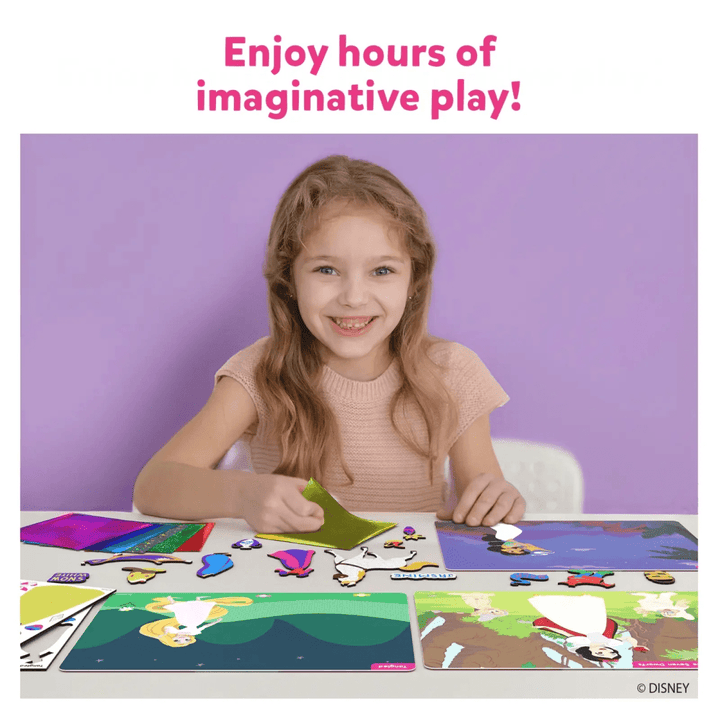 Foil Fun: Disney Princess | No Mess Art Kit (Ages 4-9)-Craft Activity-Tools 4 Teaching-Classroom Decor and More