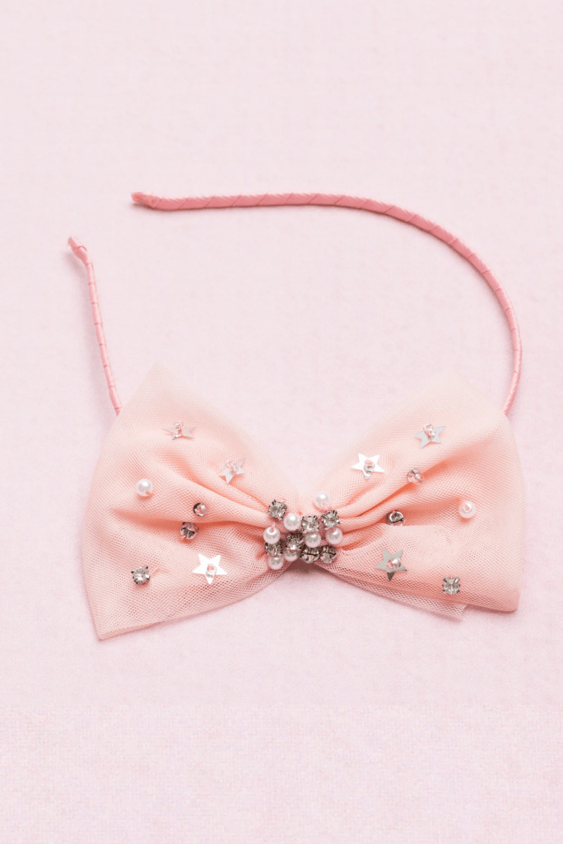 Boutique Starry Gem Bow Headband-Dress Up & Jewelry-Tools 4 Teaching-Classroom Decor and More
