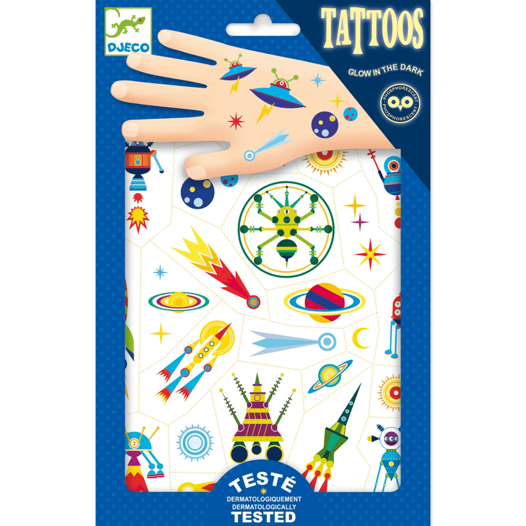Space Oddity Temporary Tattoos-Craft Activity-Tools 4 Teaching-Classroom Decor and More