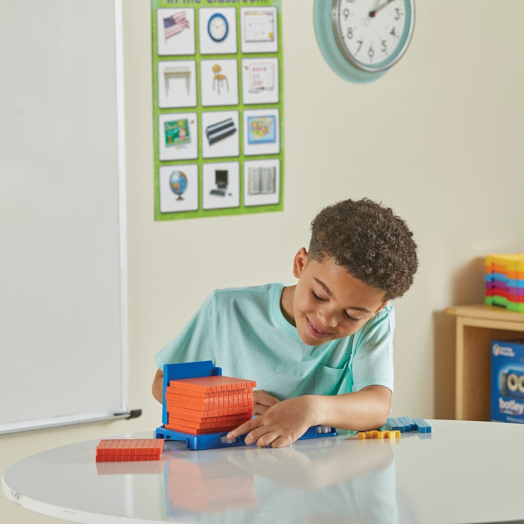 Place Value Frame with Base Ten Blocks-Place Value & Ten Frame-Tools 4 Teaching-Classroom Decor and More