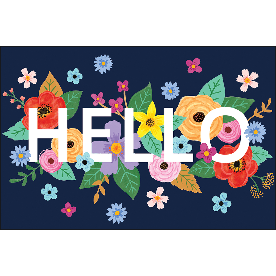 Wildflowers Hello Postcards-Postcards-Tools 4 Teaching-Classroom Decor and More