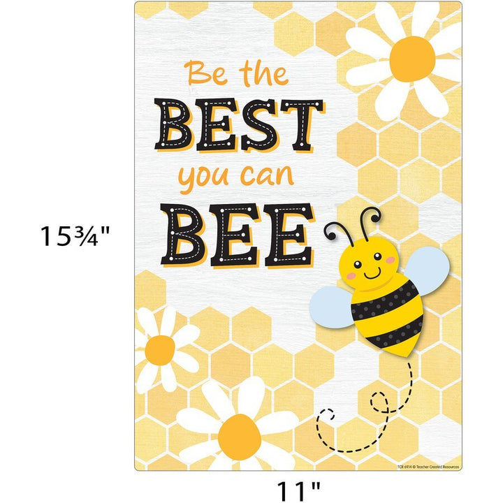 Buzzing Bees Positive Sayings Small Poster Pack-Posters-Tools 4 Teaching-Classroom Decor and More