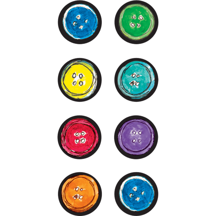 Pete the Cat Groovy Buttons Mini Stickers-Stickers-Tools 4 Teaching-Classroom Decor and More