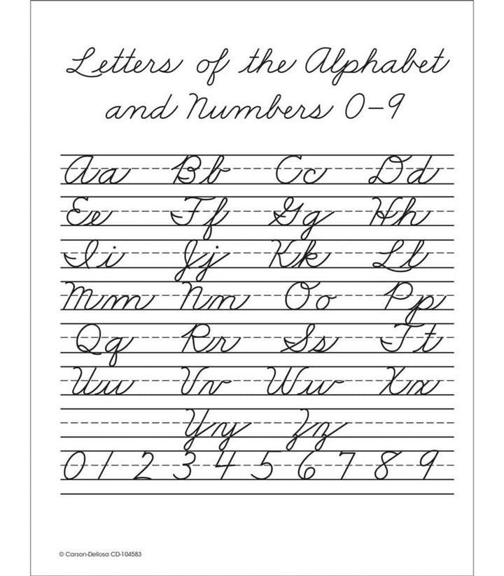 Beginning Traditional Cursive Workbook Grade 1-3-Handwriting Books-Tools 4 Teaching-Classroom Decor and More