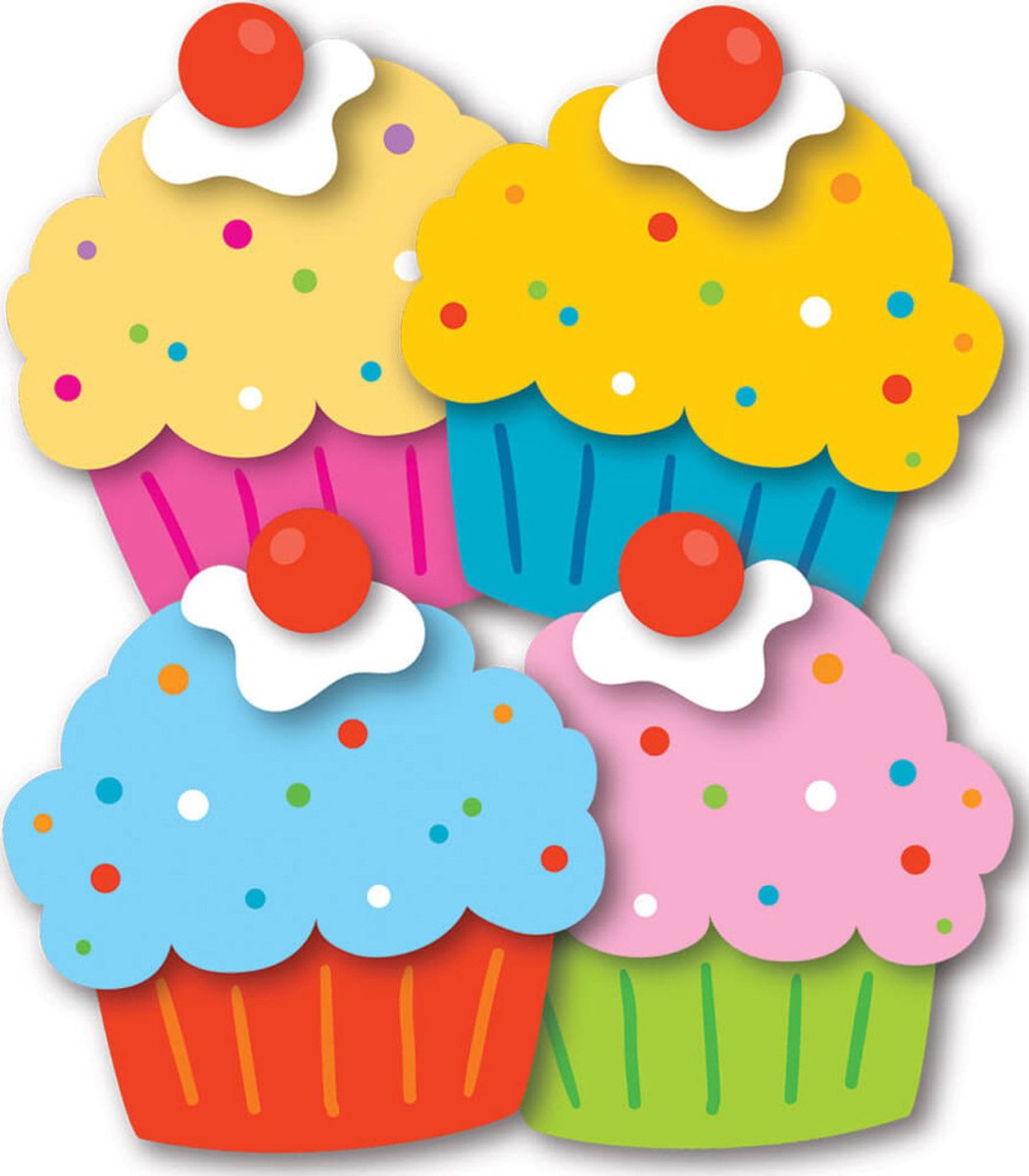 Cupcakes Assorted Mini Cut - Outs® - Tools 4 Teaching