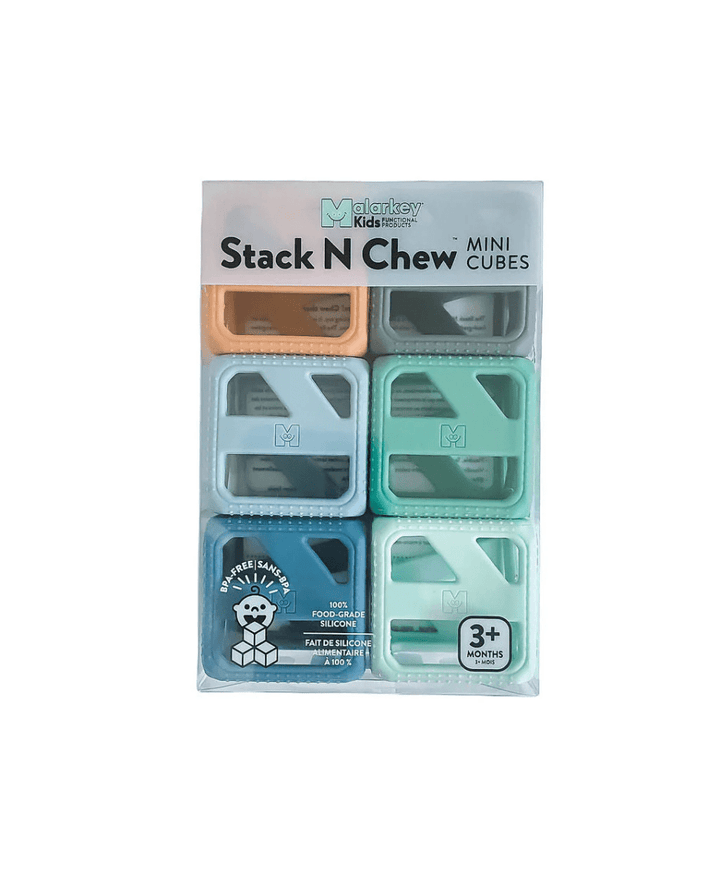 Stack N Chew - Mini Cubes - Earthy-Baby & Toddler-Tools 4 Teaching-Classroom Decor and More