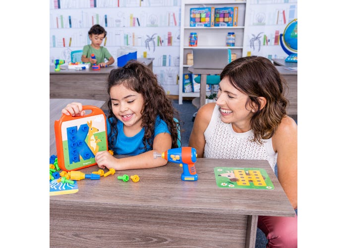 Design & Drill® ABCs & 123s-Building-Tools 4 Teaching-Classroom Decor and More