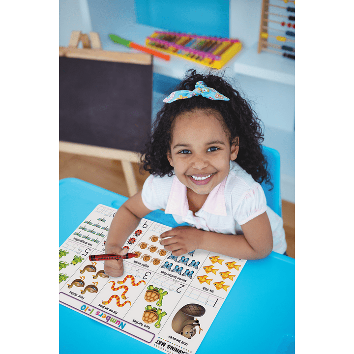 Numbers 1-10 Learning Mat-Teaching Materials-Tools 4 Teaching-Classroom Decor and More