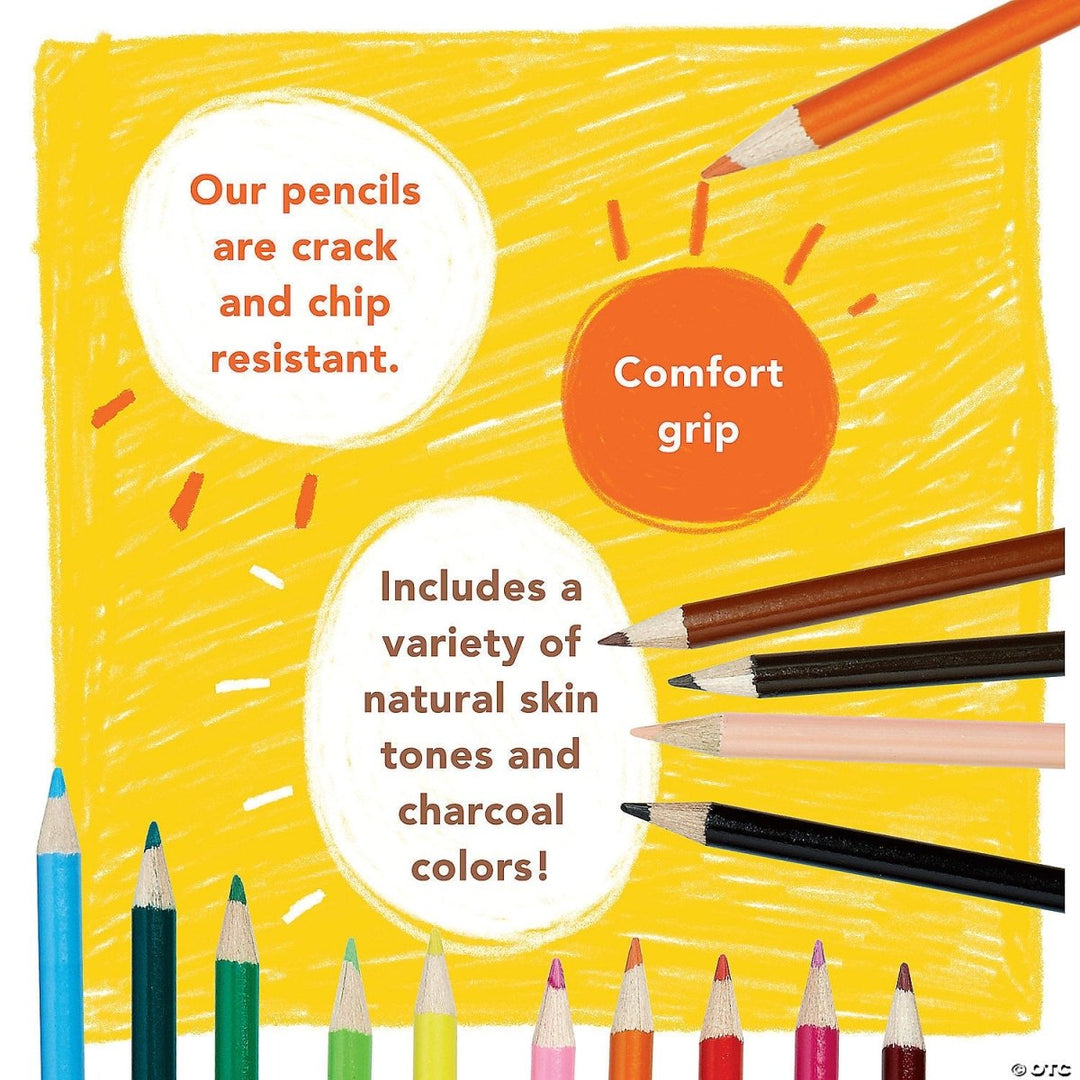 Color By Number: Set of 36 Colored Pencils in a Tin-Subjects - Books - Activity Books-Tools 4 Teaching-Classroom Decor and More