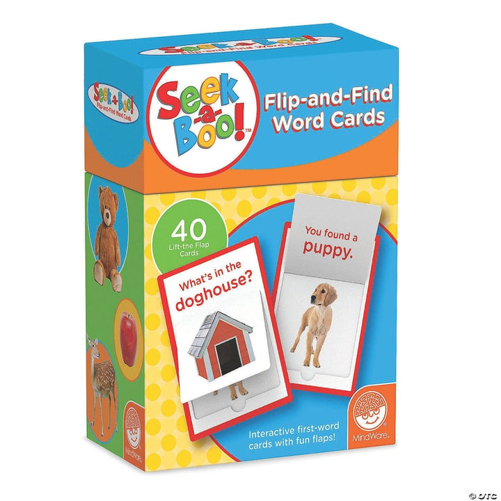 Seek-a-Boo!™ Flip-and-Find Word Cards Game-Baby & Toddler-Tools 4 Teaching-Classroom Decor and More