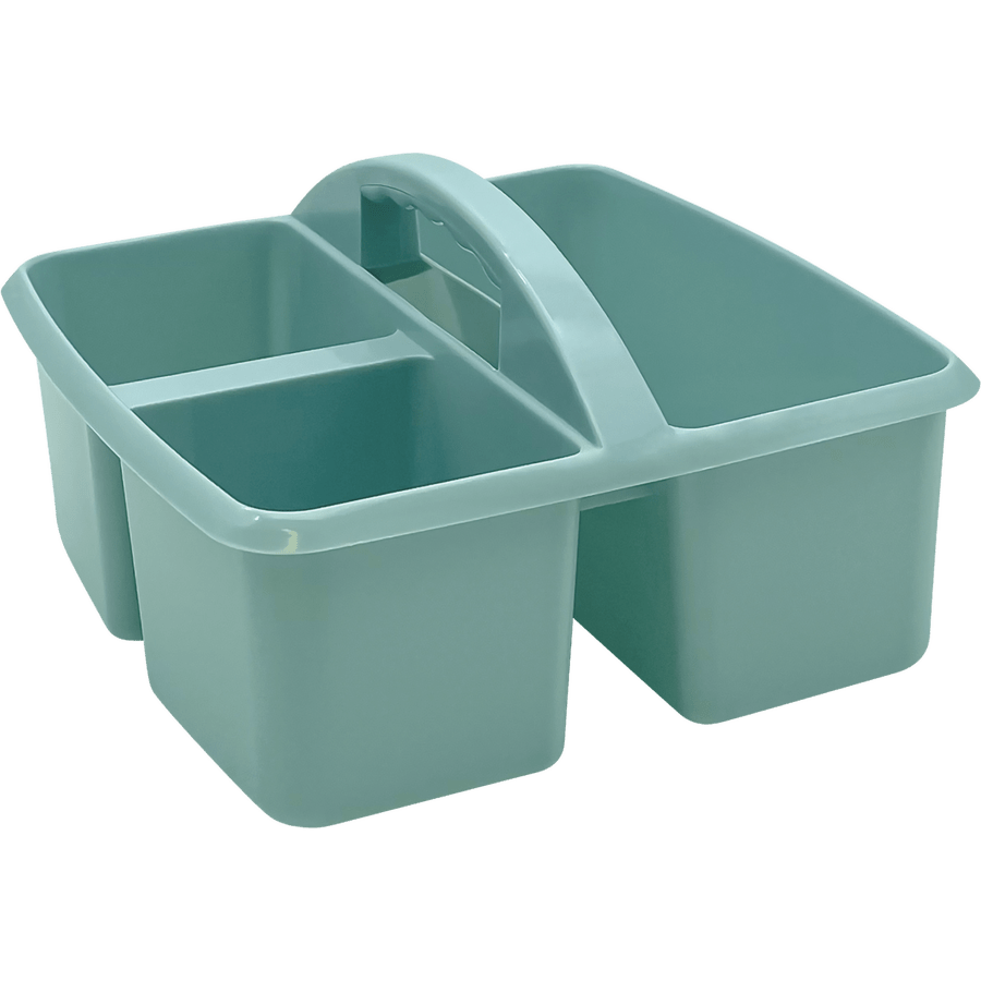 Plastic Storage Caddy: Calming Blue-Organization-Tools 4 Teaching-Classroom Decor and More