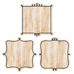 Core Decor Loop-de-Loop on Wood 6" Designer Cut-Outs-Accents-Tools 4 Teaching-Classroom Decor and More