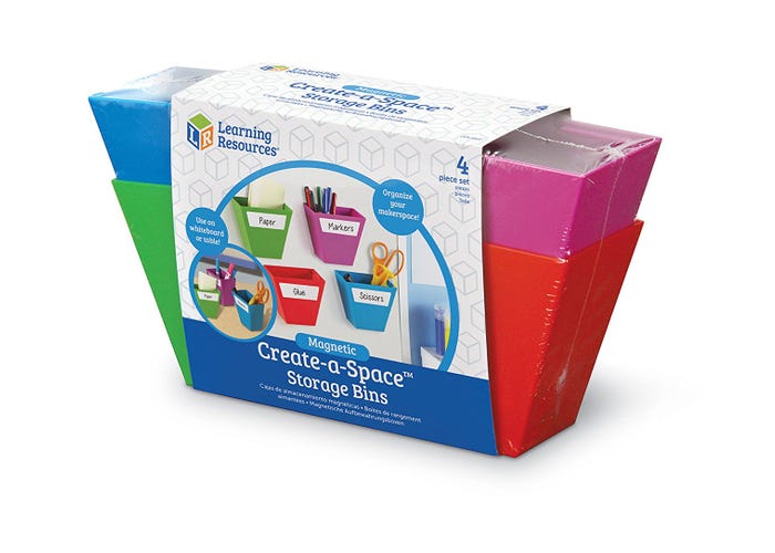 Magnetic Create-a-Space™ Storage Boxes-Organization-Tools 4 Teaching-Classroom Decor and More