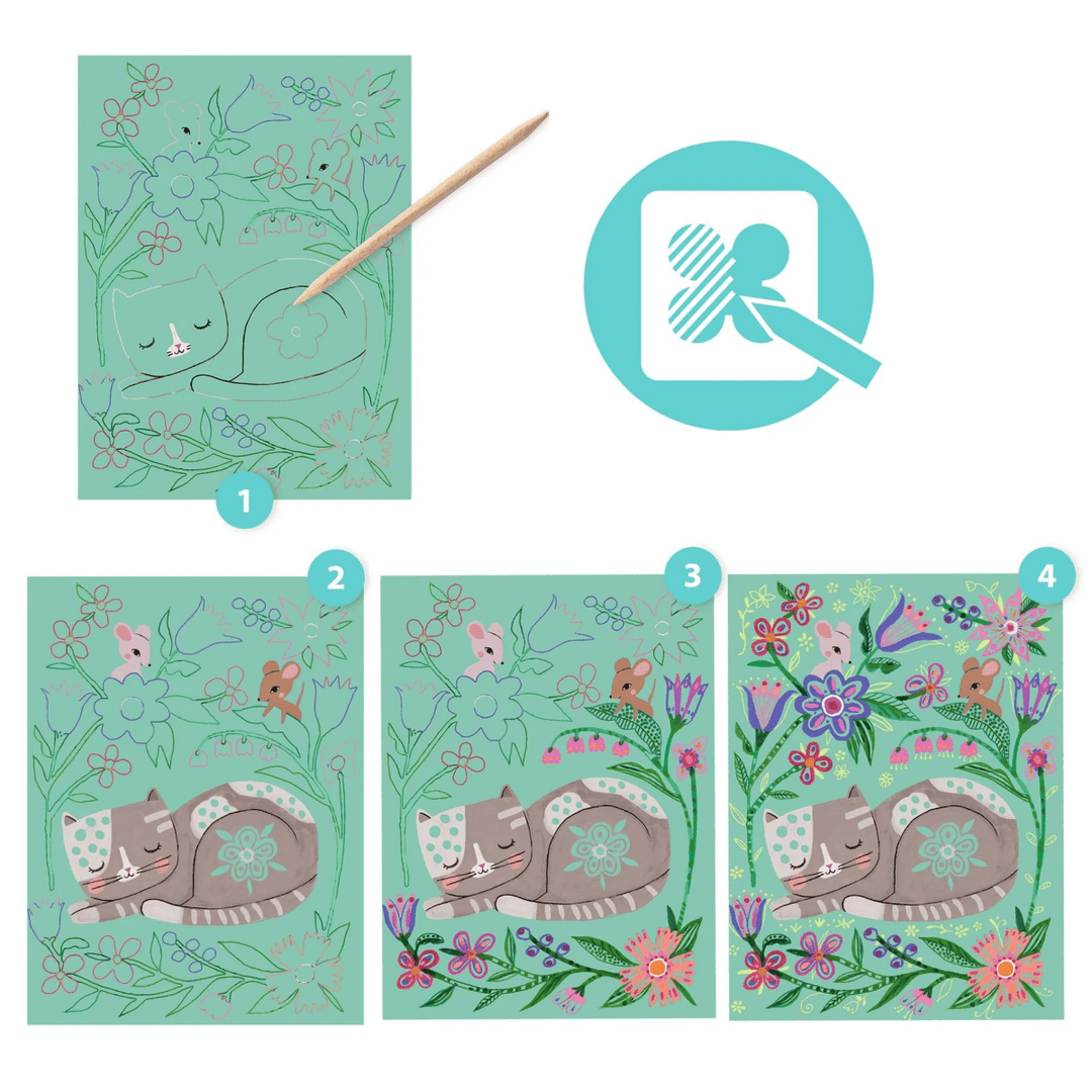 Encounters Scratch Cards Activity-Craft Activity-Tools 4 Teaching-Classroom Decor and More