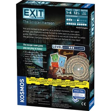 EXIT: The Sinister Mansion-Games-Tools 4 Teaching-Classroom Decor and More
