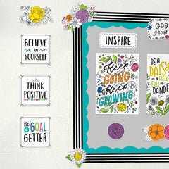 Positive Mindset 10" Designer Cut-Outs-Accents-Tools 4 Teaching-Classroom Decor and More