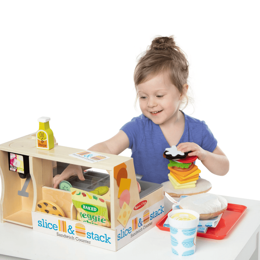 Slice & Stack Sandwich Counter-Play Food-Tools 4 Teaching-Classroom Decor and More