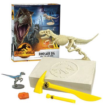 Jurassic World: Dominion Dinosaur Dig - Blue, T. Rex, and Amber-Science & STEM-Tools 4 Teaching-Classroom Decor and More