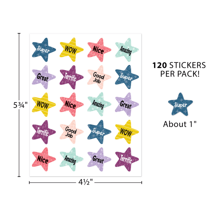 Oh Happy Day Star Rewards Stickers-Stickers-Tools 4 Teaching-Classroom Decor and More