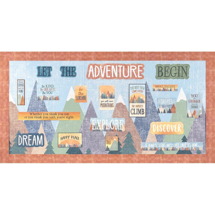 Better Than Paper® Bulletin Board Roll: Moving Mountains-Bulletin Board Paper - Better Than Paper-Tools 4 Teaching-Classroom Decor and More