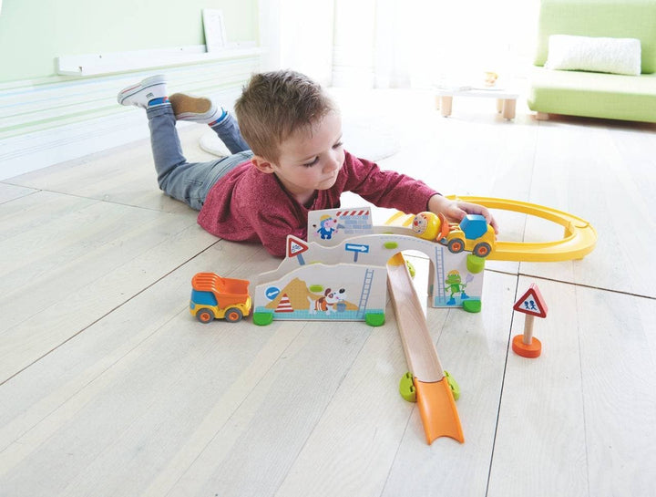 Kullerbu Construction Site Play Track Starter Set-Vehicles & Construction-Tools 4 Teaching-Classroom Decor and More