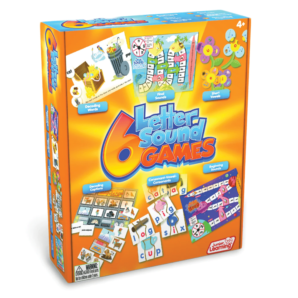 6 Letter Sounds Game-Subjects - Reading - Reading Manipulatives-Tools 4 Teaching-Classroom Decor and More