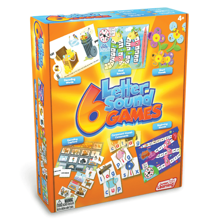 6 Letter Sounds Game-Subjects - Reading - Reading Manipulatives-Tools 4 Teaching-Classroom Decor and More