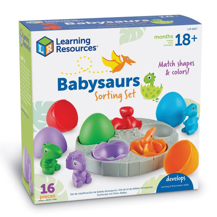 Babysaurs Sorting Set-Fine Motor-Tools 4 Teaching-Classroom Decor and More