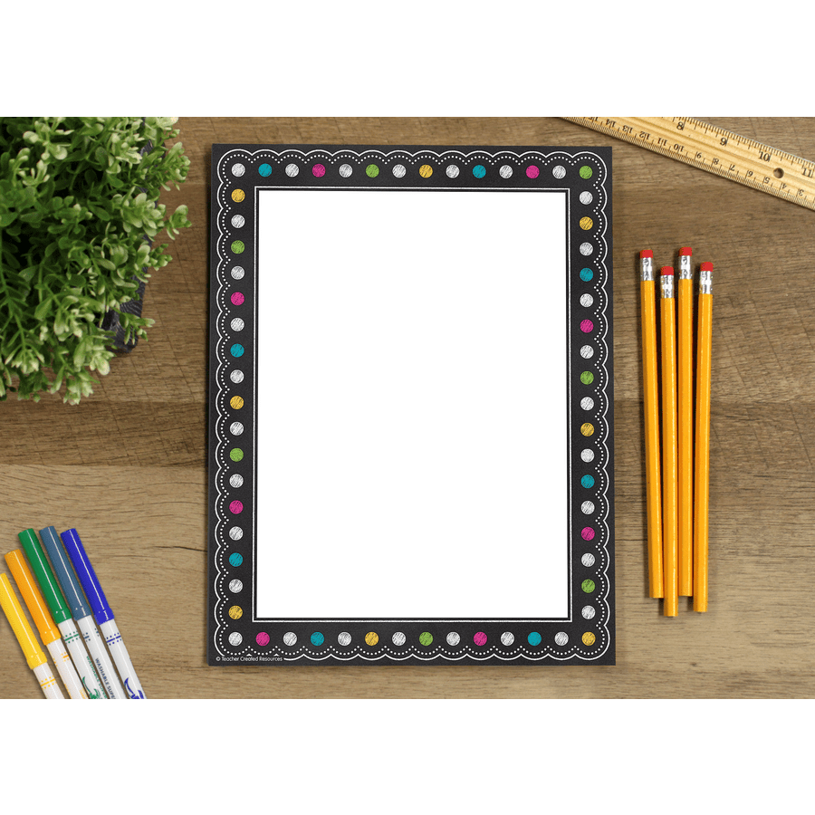 Chalkboard Brights Computer Paper-Computer Paper-Tools 4 Teaching-Classroom Decor and More