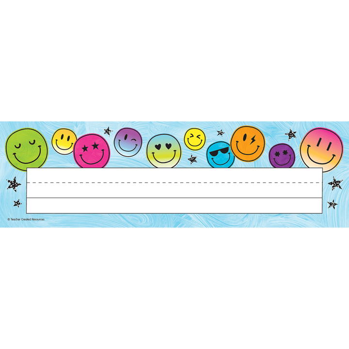 Brights 4Ever Flat Name Plates-Nameplates & Name Tags-Tools 4 Teaching-Classroom Decor and More