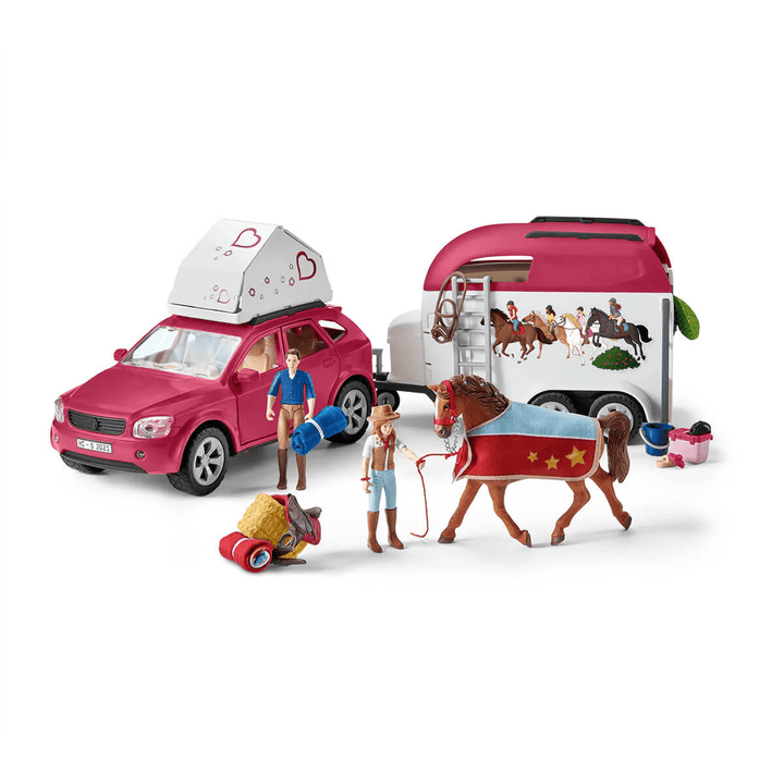 Horse Adventures with Car and Trailer-Schleich USA-Tools 4 Teaching-Classroom Decor and More