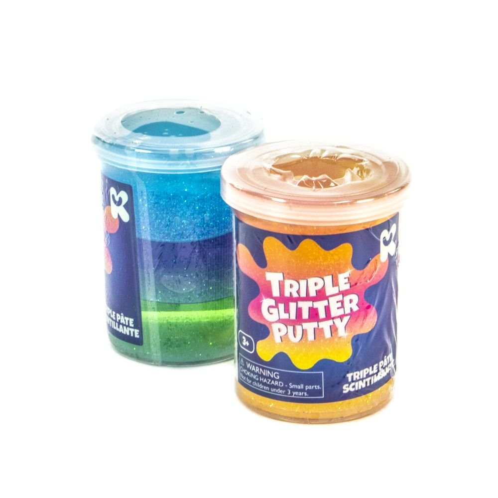 Triple Glitter Putty-Fidgets-Tools 4 Teaching-Classroom Decor and More