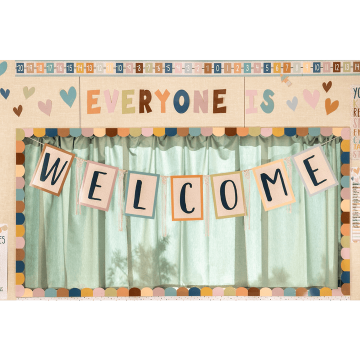 Everyone is Welcome 7" Fun Font Letters-Letters-Tools 4 Teaching-Classroom Decor and More