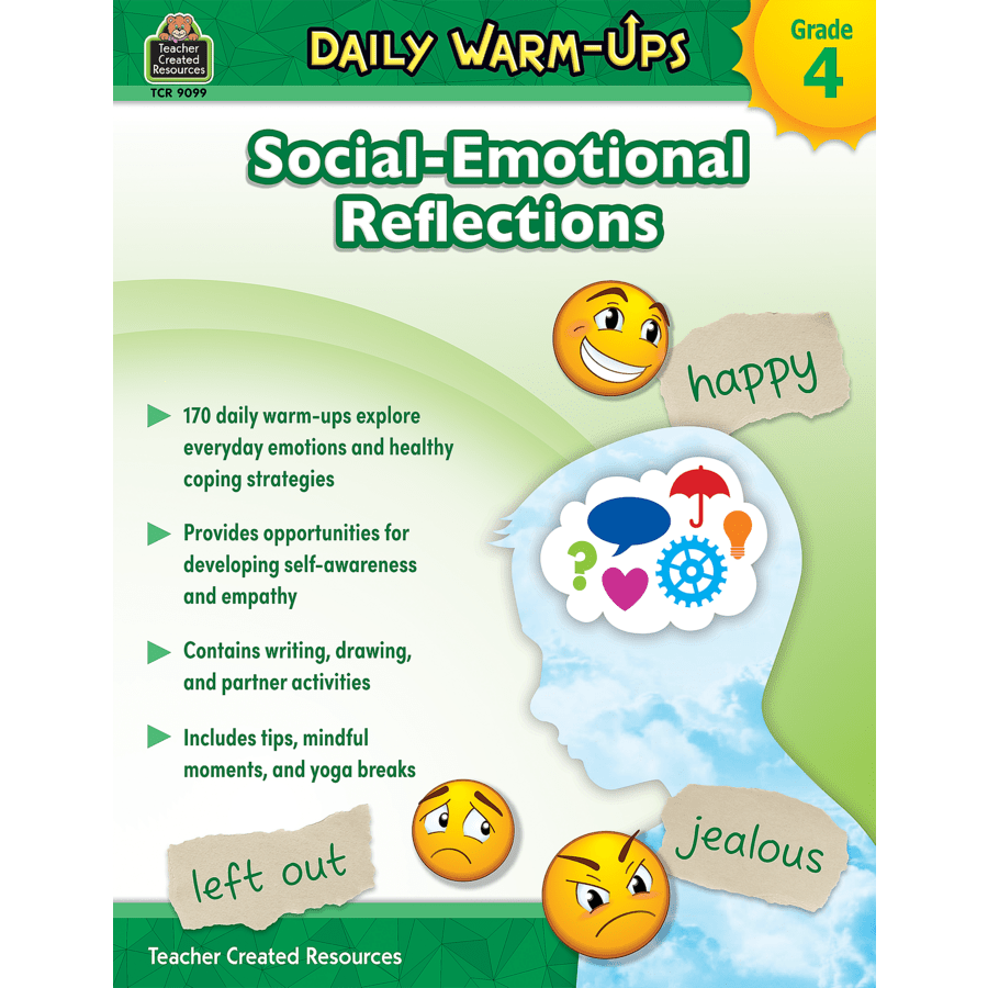 Daily Warm-Ups: Social-Emotional Reflections Gr 4-Social Emotional-Tools 4 Teaching-Classroom Decor and More